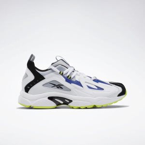 Reebok DMX Series 1200 Turnschuhe Damen - Weiß/Blau/HellGrün - DE 610-AXB